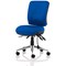Medium Back Chiro Operator Chair, Blue