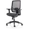 Ergo Twist Mesh Operator Chair, Height Adjustable Arms, Black