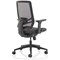 Ergo Twist Mesh Operator Chair, Height Adjustable Arms, Black