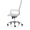 Nola High Back Executive Chair, Fixed Height Arms, White