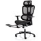 Horizon Executive Mesh Back Chair, Headrest, Height Adjustable Arms, Black