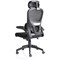Iris Task Mesh Back Operator Chair, Headrest, Folding Arms, Black