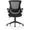 Orbit Mesh Back Operator Chair, Folding Arms, Black