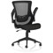 Orbit Mesh Back Operator Chair, Folding Arms, Black