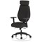 Nexus High Back Executive Chair, Headrest, Height Adjustable Arms, Black