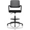 Cosmo Hi Rise Chair Black Frame Black Seat