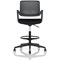 Cosmo Hi Rise Chair Black Frame Black Seat