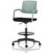 Cosmo Hi Rise Chair Green Frame Black Seat