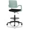 Cosmo Hi Rise Chair Green Frame Black Seat