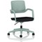 Cosmo Task Operator Chair, Green Frame, Black