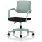 Cosmo Task Operator Chair, Green Frame, Black