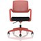 Cosmo Task Operator Chair, Red Frame, Black