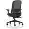 Prism Mesh Back Chair, Height Adjustable Arms, Black