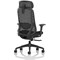 Prism Mesh Back Chair, Headrest, Height Adjustable Arms, Black