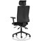 Orlena High Back Task Operator Chair, Headrest, Height Adjustable Arms, Black