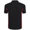 ORN Silverswift Polo Shirt, Unisex, Black/Red, Large