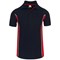 ORN Silverswift Polo Shirt, Unisex, Navy Blue/Red, 3XL