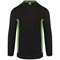 ORN Silverswift Sweatshirt, Unisex, Black/Lime, 4XL