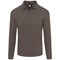 ORN Weaver Long Sleeved Polo Shirt, Unisex, Graphite, 4XL