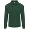ORN Weaver Long Sleeved Polo Shirt, Unisex, Bottle Green, 5XL