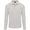 ORN Weaver Long Sleeved Polo Shirt, Unisex, Ash Grey, Small