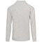 ORN Weaver Long Sleeved Polo Shirt, Unisex, Ash Grey, Small