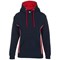 ORN Silverswift Hoodie, Unisex, Navy Blue/Red, XL