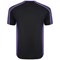 ORN Avocet Unisex Wicking T-Shirt, Black/Purple, Large