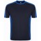 ORN Avocet Unisex Wicking T-Shirt, Navy Blue/Royal Blue, Small
