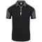 ORN Fireback Wicking Polo Shirt, Unisex, Black/Graphite, Large