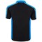 ORN Avocet Polo Shirt, Unisex, Black/Reflex Blue, 3XL