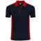 ORN Avocet Polo Shirt, Unisex, Black/Red, Large