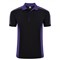ORN Avocet Polo Shirt, Unisex, Black/Purple, Medium