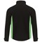 ORN Silverswift Softshell Jacket, Unisex, Black/Lime, 2XL