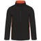 ORN Silverswift Softshell Jacket, Unisex, Black/Orange, 5XL