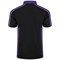 ORN Avocet Wicking Polo Shirt, Unisex, Black/Purple, 4XL