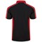 ORN Avocet Wicking Polo Shirt, Unisex, Black/Red, Medium