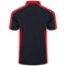 ORN Avocet Wicking Polo Shirt, Unisex, Navy Blue/Red, XL