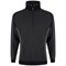 ORN Crane Quarter Zip Sweatshirt, Unisex, Charcoal Melange/Black, 2XL