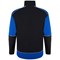 ORN Fireback Quarter Zip Sweatshirt, Unisex, Black/Royal Blue 4XL