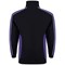 ORN Avocet Quarter Zip Sweatshirt, Unisex, Black/Purple, 3XL