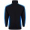 ORN Avocet Quarter Zip Sweatshirt, Unisex, Black/Reflex Blue, Small