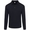 ORN Weaver Long Sleeved Polo Shirt, Unisex, Navy Blue, Medium