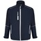 ORN Fireback Softshell Jacket, Unisex, Navy Blue, XL