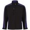 ORN Avocet Softshell Jacket, Unisex, Black/Purple, Small
