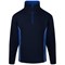 ORN Silverswift Quarter Zip Sweatshirt, Unisex, Navy Blue/Royal Blue, Medium