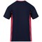 ORN Silverswift Unisex T-Shirt, Navy Blue/Red, 4XL