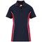 ORN Silverswift Ladies Polo Shirt, Navy Blue/Red, 18
