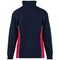 ORN Silverswift Quarter Zip Sweatshirt, Unisex, Navy Blue/Red, 4XL