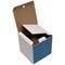 GoSecure Post Box, W160xD160xH160mm, White and Blue, Pack of 20
